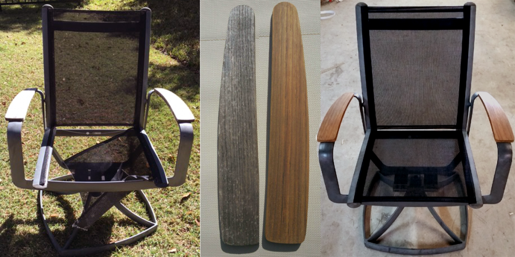 Wood Sling Slide Alumatech Furniture Refinishing wood-sling-slide-alumatech-furniture-refinishing